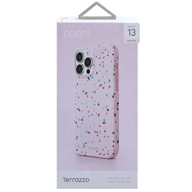 Uniq Coehl Terrazzo case for iPhone 13 Pro Max - pink 1
