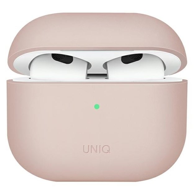 Uniq Lino Silicone case for AirPods 3 - pink