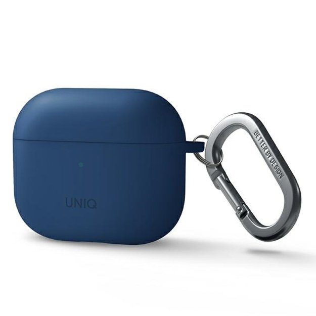 Uniq Nexo case for AirPods 3 + Ear Hooks Silicone - blue 1