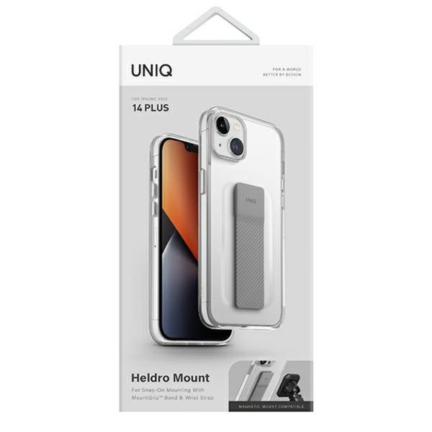 Uniq Heldro Mount case for iPhone 14 Plus - transparent 8