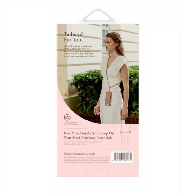 Uniq Coehl Lumino Magnetic Charging case for iPhone 16 Pro - silver 5