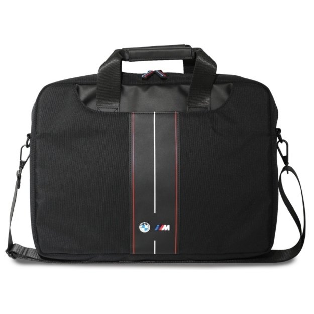 BMW BMCB15COMPVSKR Bag 16&quot  Black Nylon Red Stripe