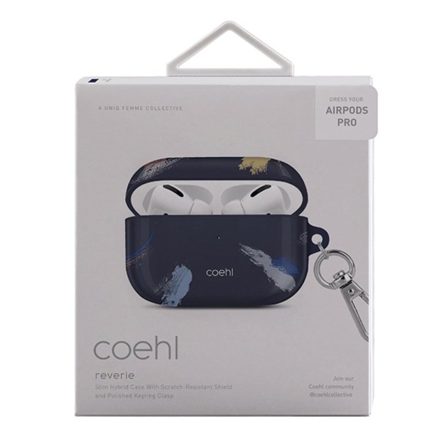 Uniq Coehl Reverie AirPods Pro Case Blue/Prussian Blue 2