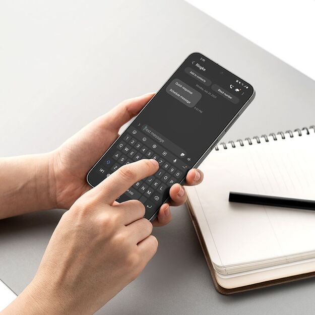 Ringke Easy Slide 2-pack tempered glass for Samsung Galaxy S25 5