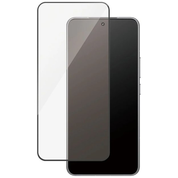 PanzerGlass Ultra-Wide Fit Tempered Glass w. Black Frame for Xiaomi 15 Pro 1