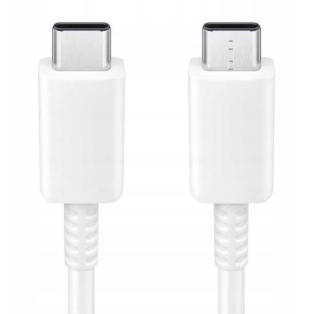 Samsung EP-DA705BWE USB-C - USB-C 3A Cable 1m (OOB Bulk - Replacement Packaging) - White 1