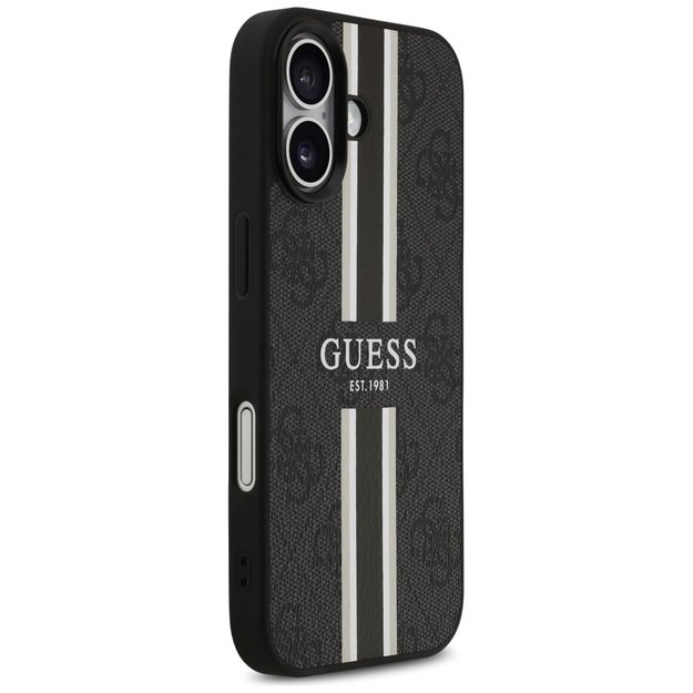 Guess 4G Printed Stripes MagSafe case for iPhone 17 - black 3