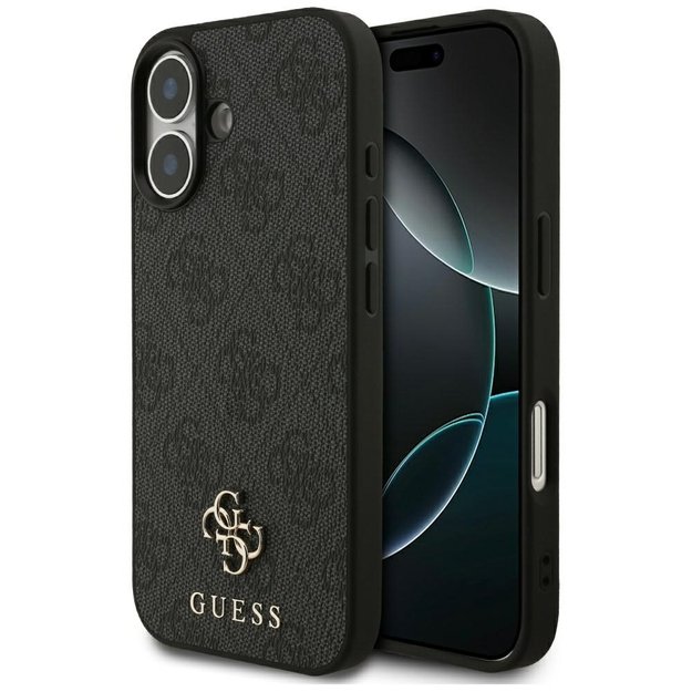 Guess 4G Small Classic Logo MagSafe case for iPhone 17 - black
