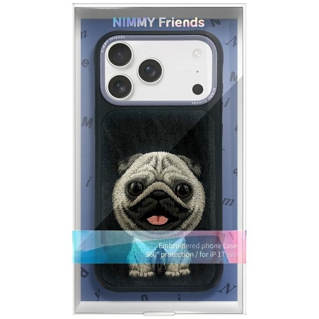 Nimmy Big Eyed Pet 2.0 Dog Case for iPhone 17 - Black 1