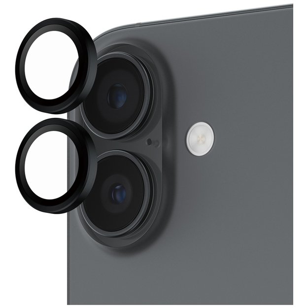 PanzerGlass Hoops Tempered Glass Lens Screen Protector for iPhone 16 / 16 Plus / 17 1