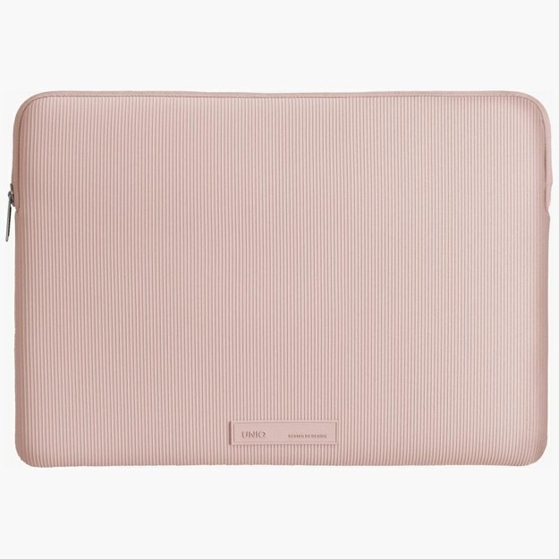 Uniq Cyprus Ridge Edition Laptop Sleeve for 14&quot  laptops, water-resistant neoprene, pink