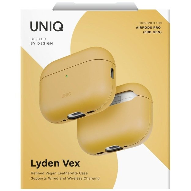 Uniq Lyden Vex Case for AirPods Pro 3 - Yellow 1