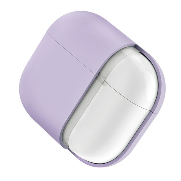 Uniq Lino Silicone AirPods Pro 2 Case - Purple 2