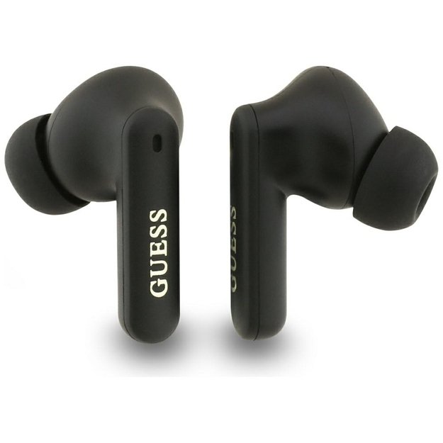 Guess 4G Classic Metal Logo TWS ENC Earphones - Brown 4