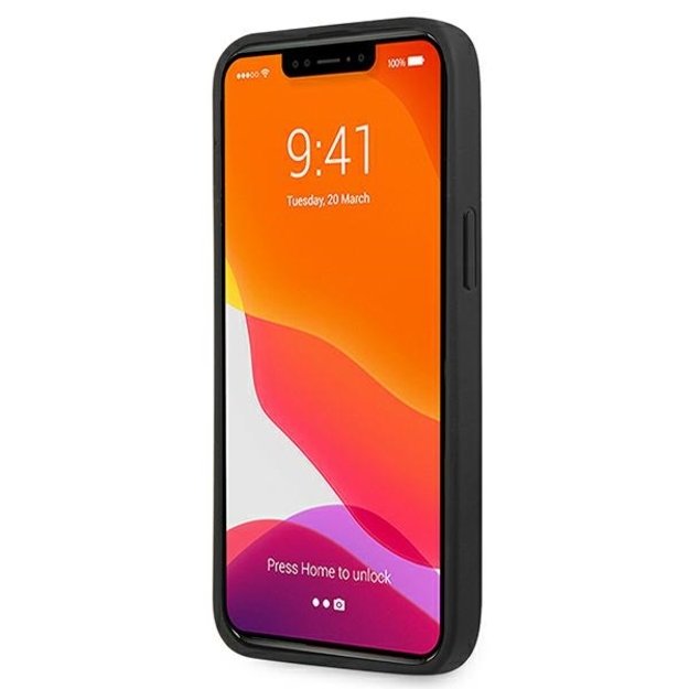 Guess GUHCP13X4GMGGR iPhone 13 Pro Max 6.7&quot  grey/grey hardcase 4G Big Metal Logo 11