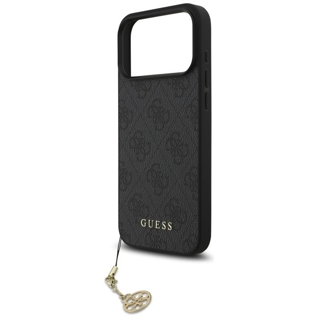 Guess 4G Charms Collection MagSafe case for iPhone 17 Pro Max - black 4