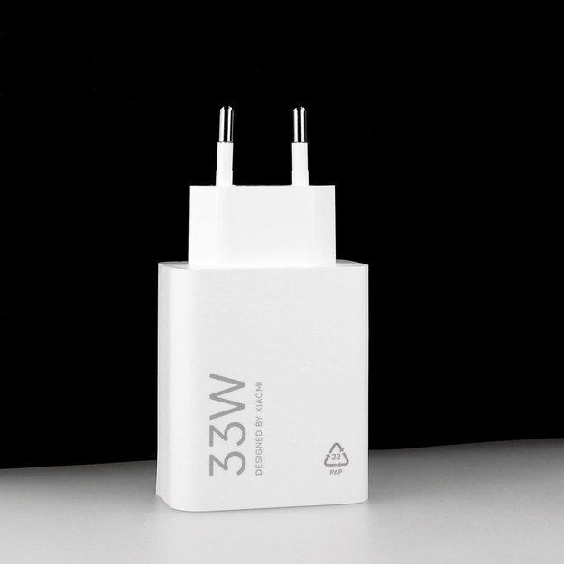 Xiaomi MDY-16-EF 1xUSB-A 33W Wall Charger with 3A USB-C Cable - White 5