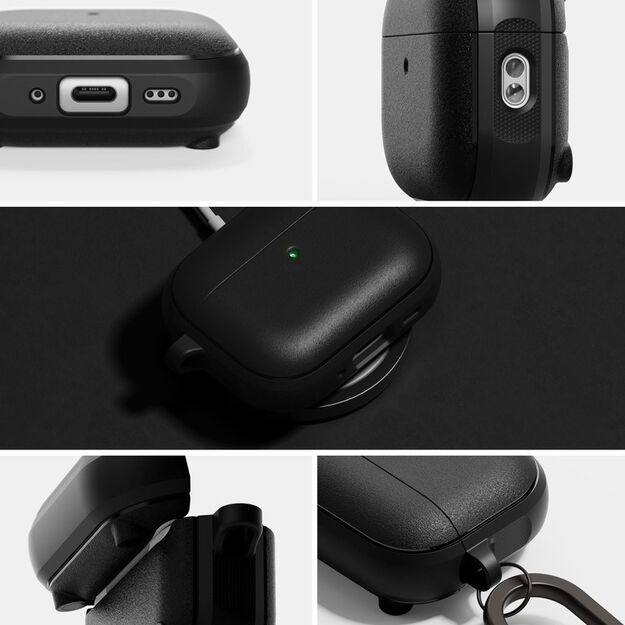 Ringke Onyx Magnetic MagSafe Case for AirPods Pro 3 - Black 3