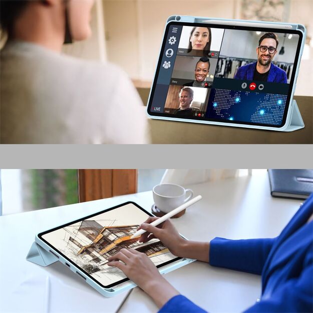 TechProtect SmartCase Pen case for Xiaomi Pad 7 / 7 Pro - blue 6