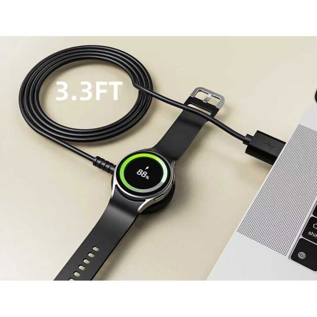 Tech-Protect MC03 UltraBoost Wireless Charger for Samsung Galaxy Watch - Black 2