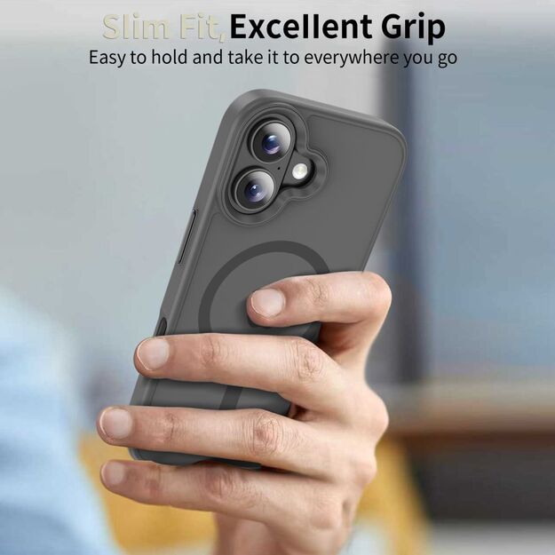 Tech-Protect MagMat MagSafe Case for iPhone 17 - Gray 5