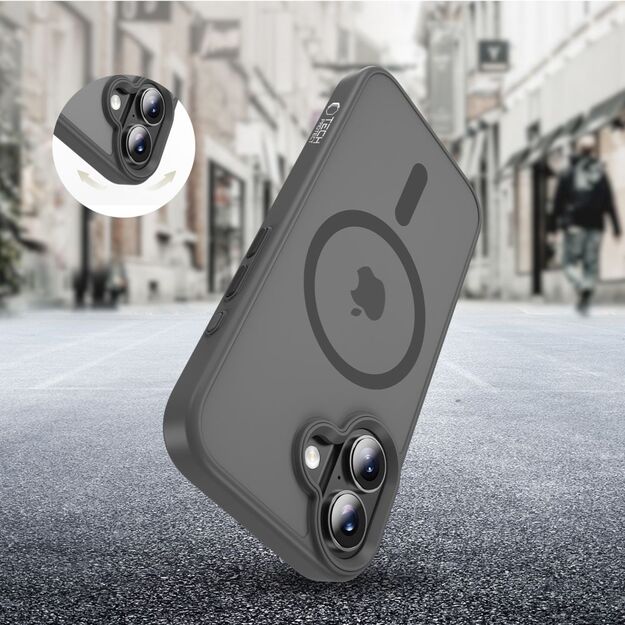 Tech-Protect MagMat MagSafe Case for iPhone 17 - Gray 4