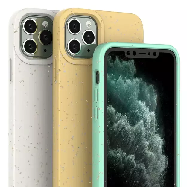 Eco Case Case for iPhone 11 Pro Max Silicone Cover Phone Shell Mint 1