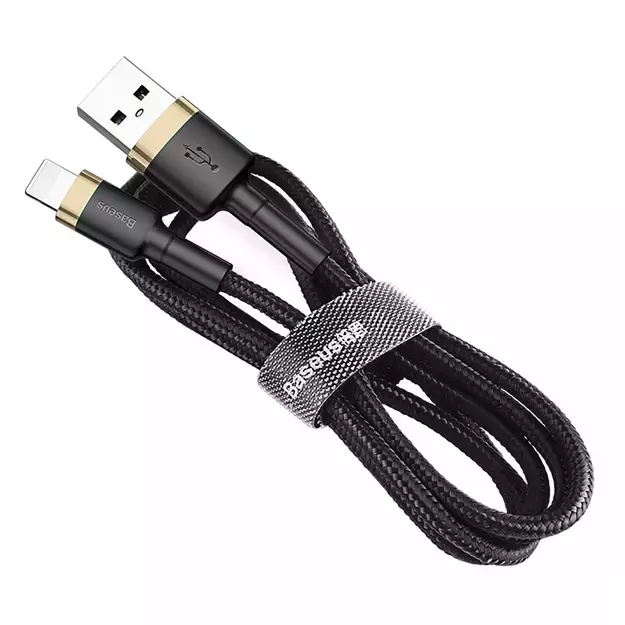 Baseus Cafule USB-A / Lightning 2A QC 3.0 cable 3 m - black and gold 4