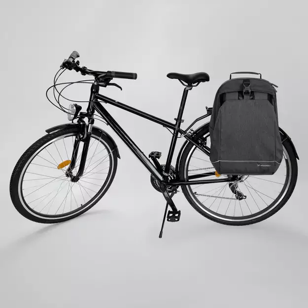 Wozinsky bike pannier bag, bike backpack with frame, 2in1, 40l, black (WBB33BK) 39