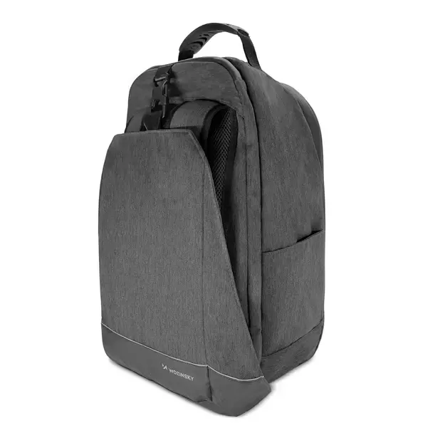 Wozinsky bike pannier bag, bike backpack with frame, 2in1, 40l, black (WBB33BK) 30