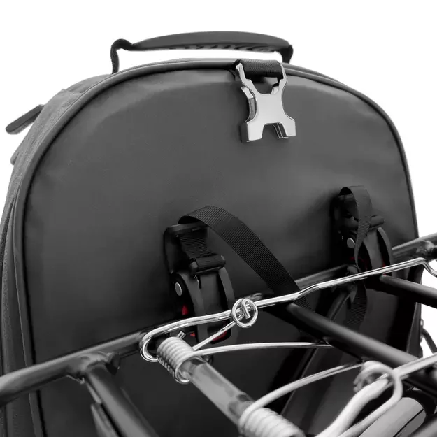 Wozinsky bike pannier bag, bike backpack with frame, 2in1, 40l, black (WBB33BK) 38