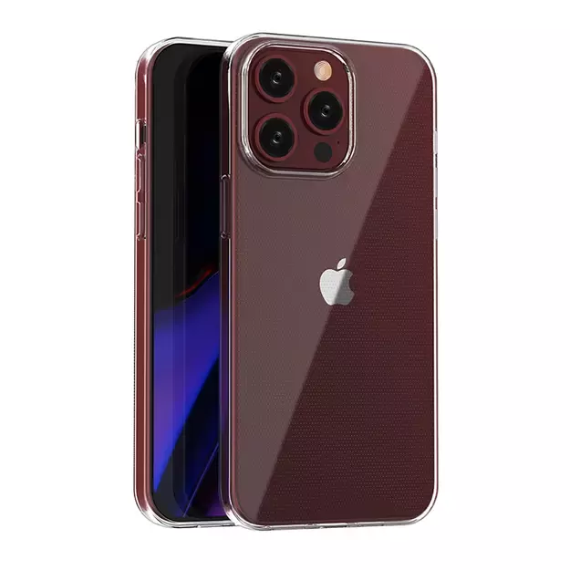 iPhone 15 Pro Max case from the Ultra Clear series in transparent color 2