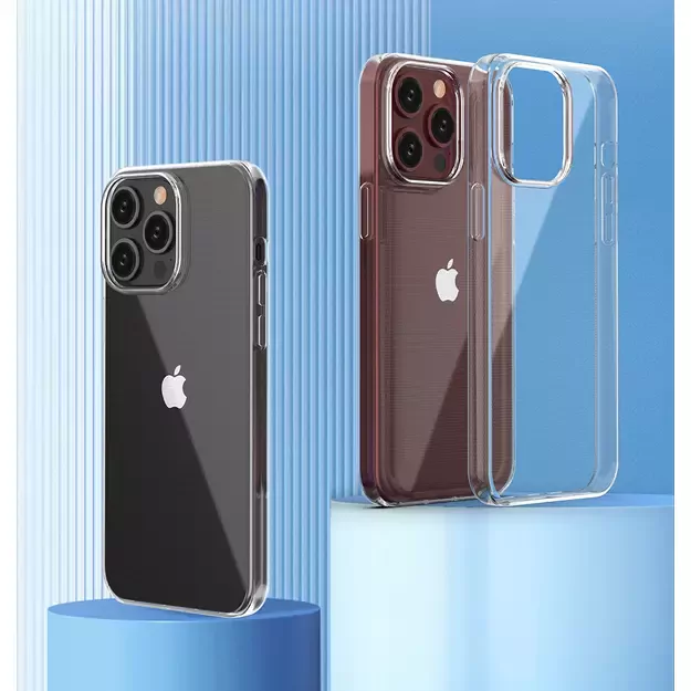 iPhone 15 Pro Max case from the Ultra Clear series in transparent color 8