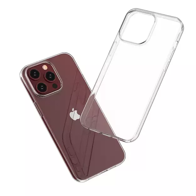 iPhone 15 Pro Max case from the Ultra Clear series in transparent color 5