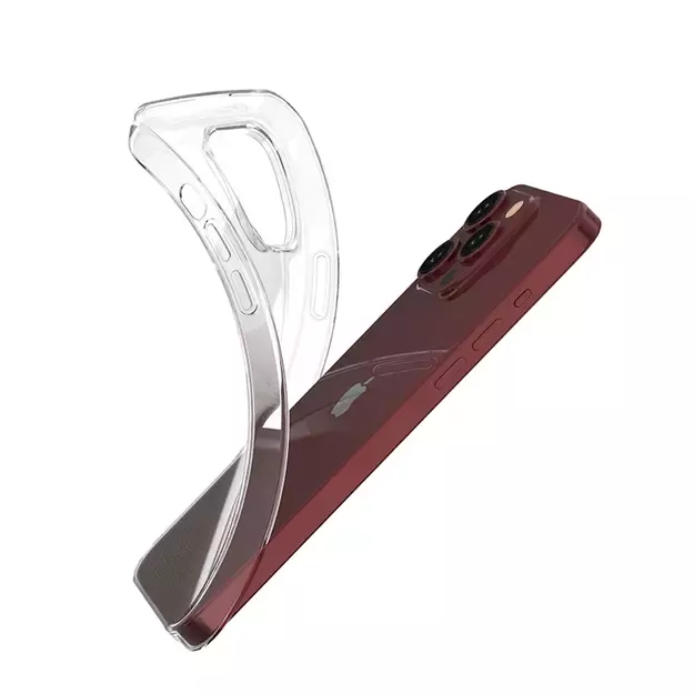 iPhone 15 Pro Max case from the Ultra Clear series in transparent color 4