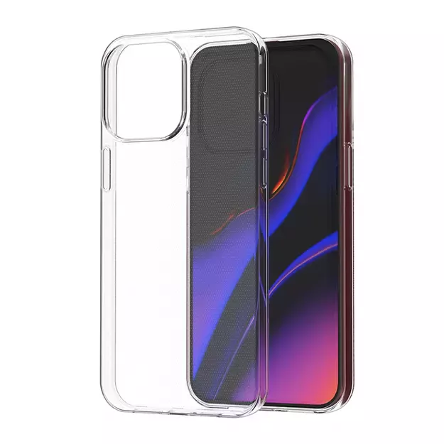 iPhone 15 Pro Max case from the Ultra Clear series in transparent color 6