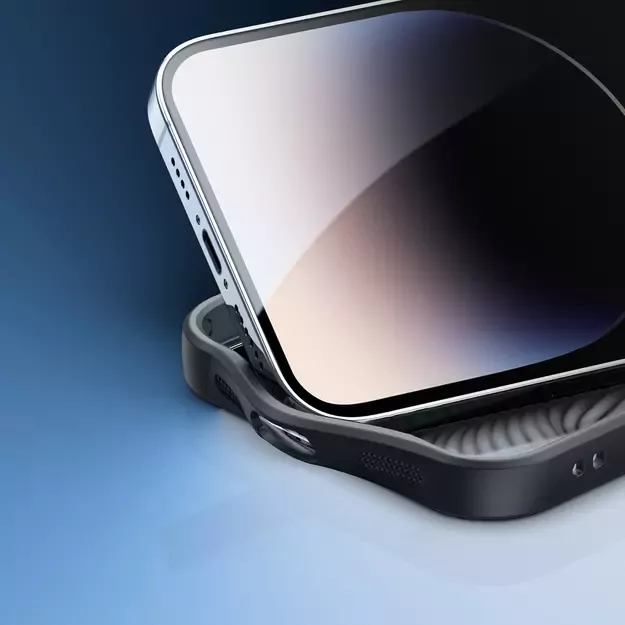 Armored case for iPhone 14 Pro compatible with MagSafe Dux Ducis Aimo Mag - black 19