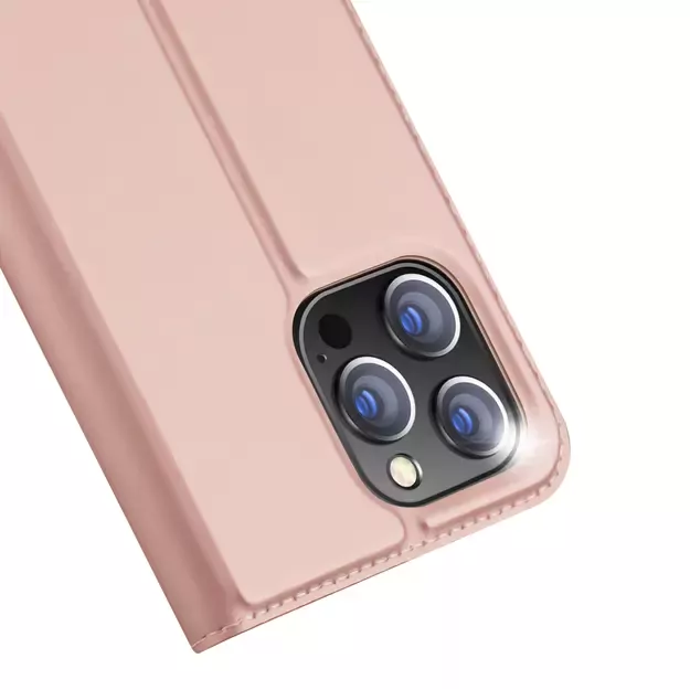 Dux Ducis Skin Pro Wallet Case for iPhone 15 Pro - Pink 15