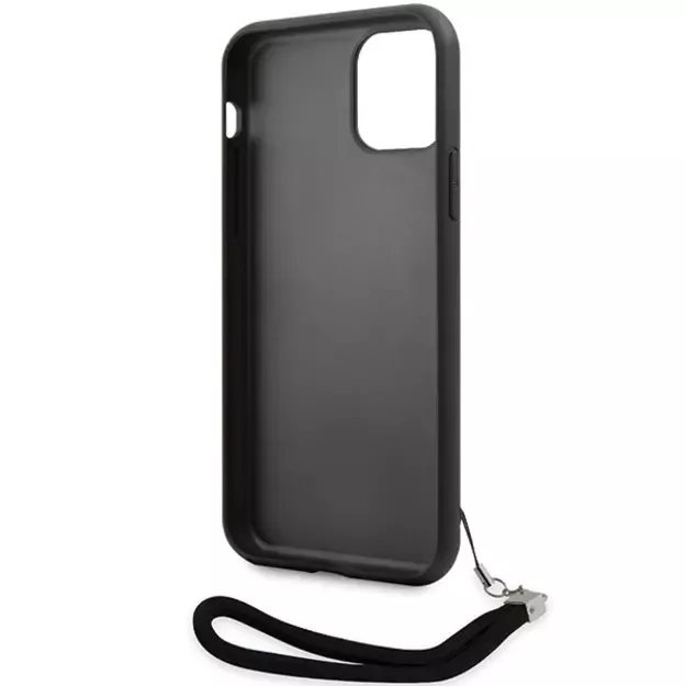 Karl Lagerfeld KLHCN61PSQRKS iPhone 11 / Xr 6.1  silver/silver hardcase Sequins Cord 4