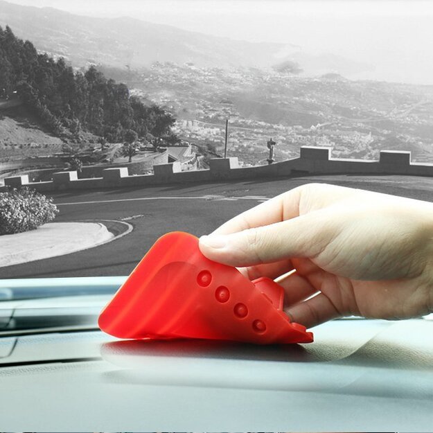Universal car holder silicone phone stand nano pad black 3
