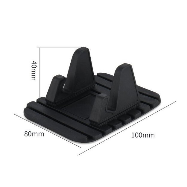 Universal car holder silicone phone stand nano pad black 9