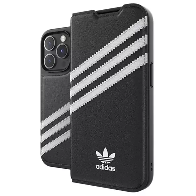 Adidas OR Booklet Case PU iPhone 14 Pro black/white 50196 7