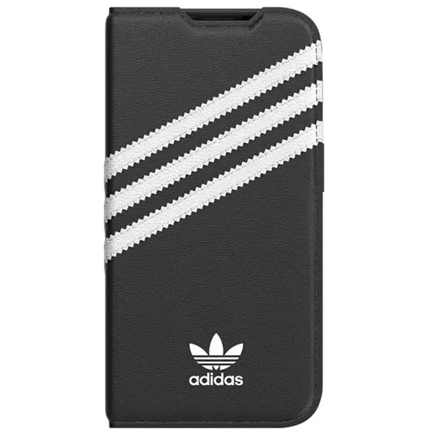 Adidas OR Booklet Case PU iPhone 14 Pro black/white 50196 1