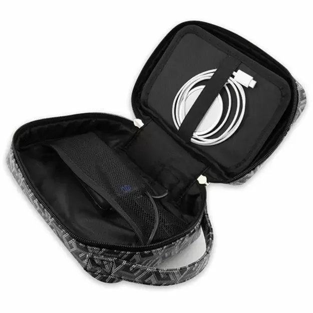 Guess Bag GUHBHGCFSEK Organizer black/black GCube Stripe 8