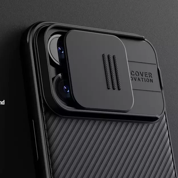 Nillkin CamShield Pro Magnetic Case for iPhone 15 Pro with Camera Protector - Blue 18