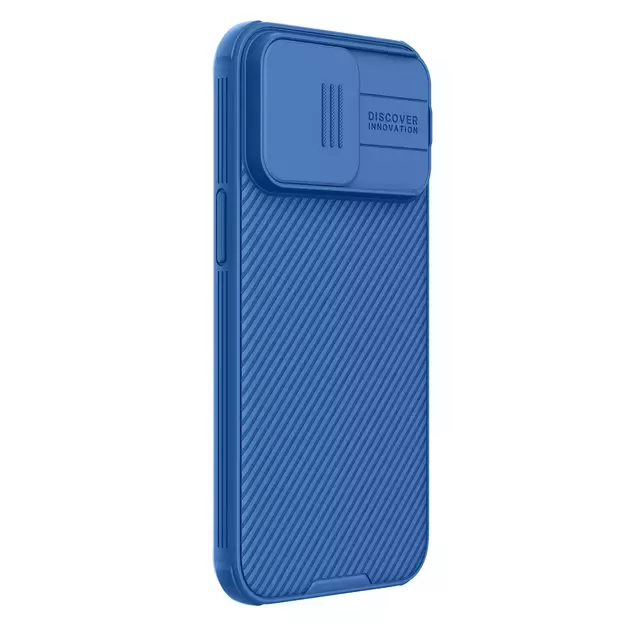 Nillkin CamShield Pro Magnetic Case for iPhone 15 Pro with Camera Protector - Blue 6