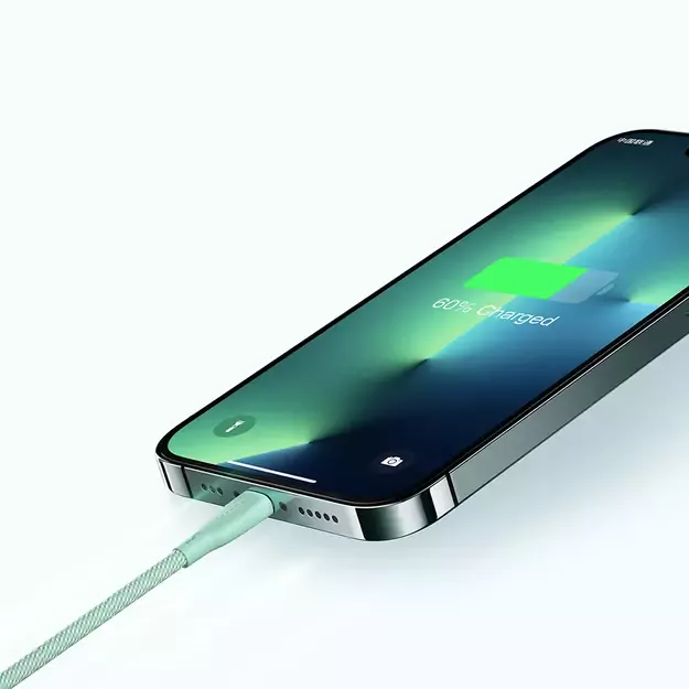 Joyroom Multi-Color Series S-A34 USB-A / Lightning 3A cable 1m - green 7