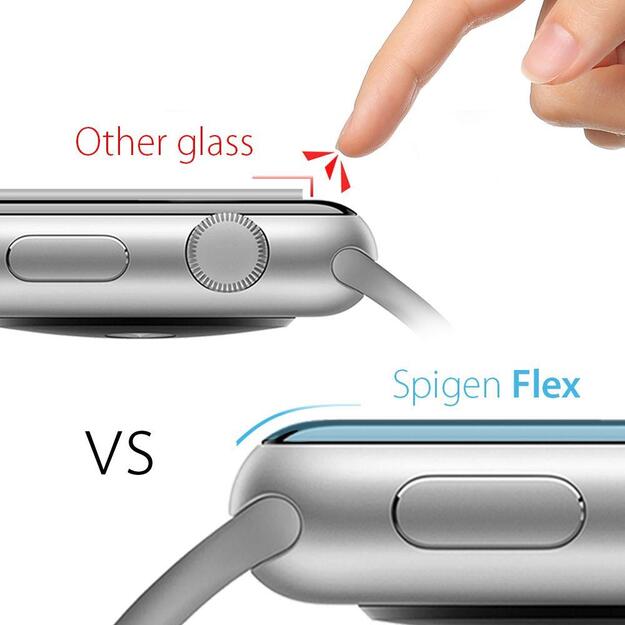 Spigen Neo Flex protective film for Apple Watch 4/5/6/7/8/SE (40/41mm) - 3 pcs. 6