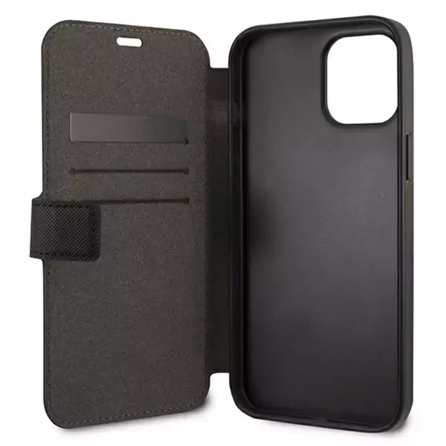 US Polo USFLBKP12MPUGFLBK iPhone 12/12 Pro 6,1  czarny/black book Polo Embroidery Collection 3