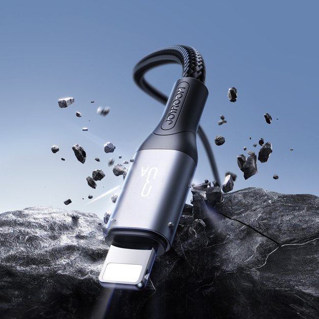 Joyroom S-A28 Flash Series 3A USB-A - Lightning cable 2m - black 6